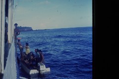 boarding the field trip ship from Agrihan